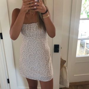 Rumor Pink floral mini dress (princess Polly)